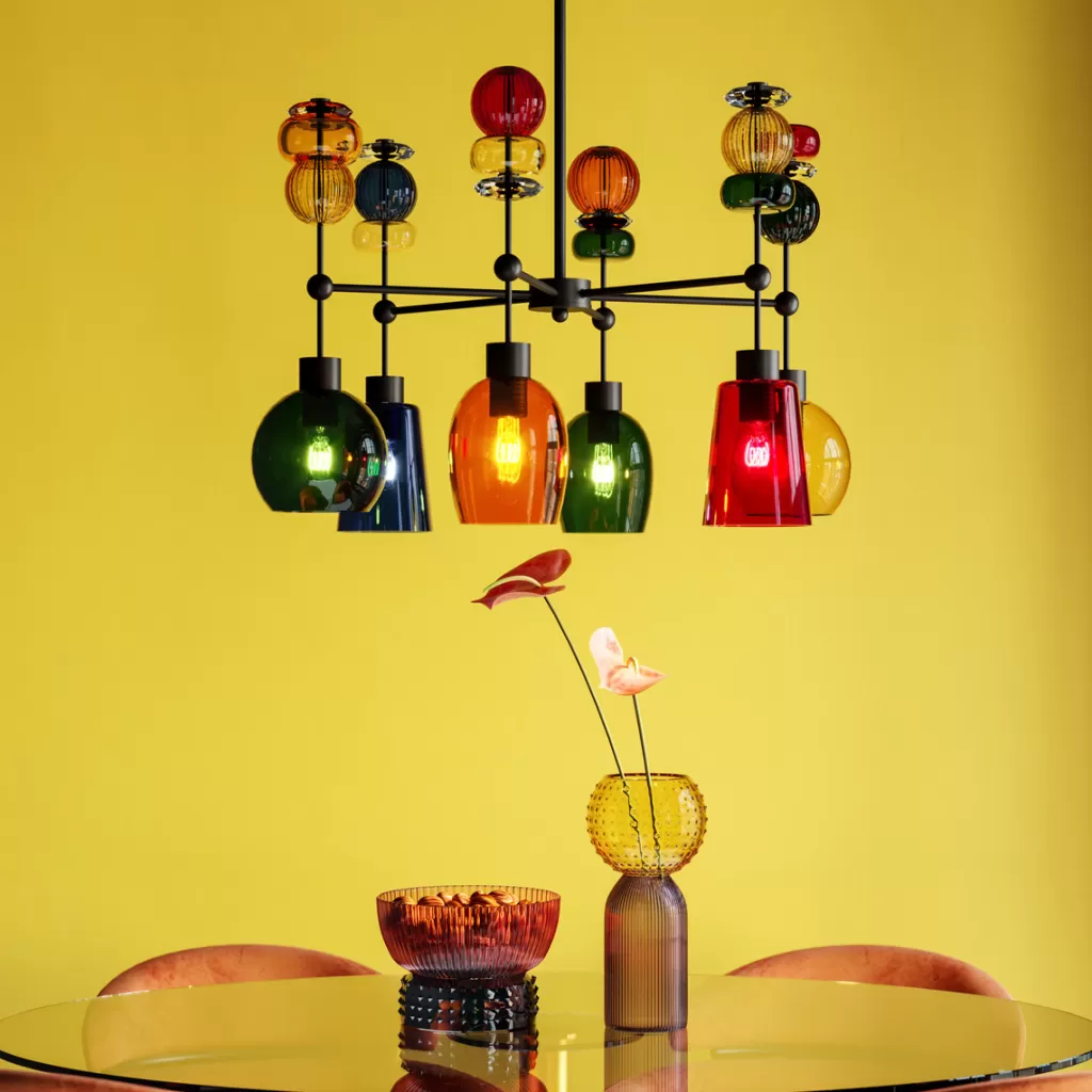 Riippuvalaisimet>KARE Design Mazzo Sei Riippuvalaisin Ø61cm
