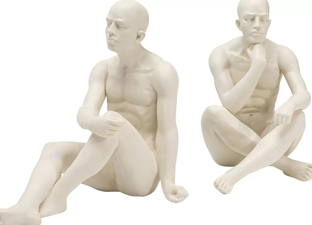 Kirjatuet>KARE Design Meditating Man Kirjatuet (2/Setti)
