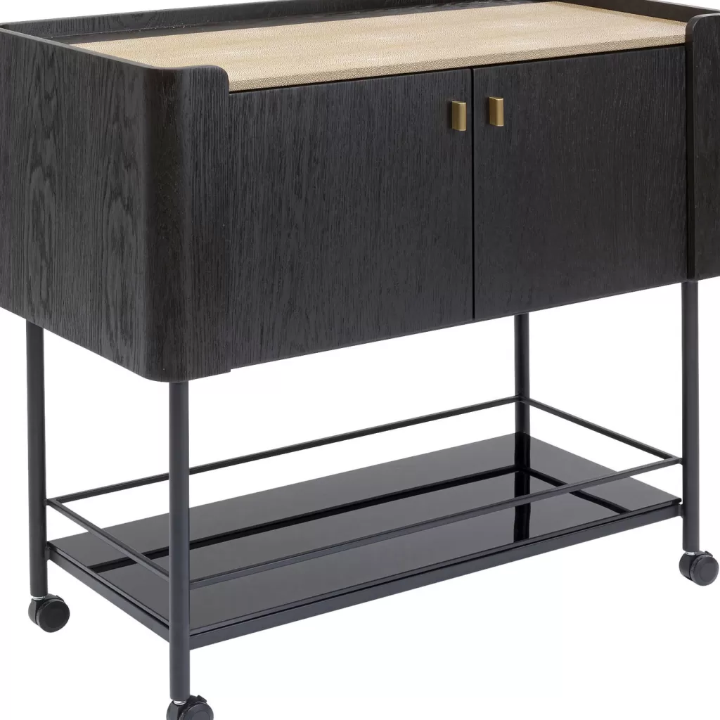 Baarit>KARE Design Milano Baarivaunu, Tarjoiluvaunu 93x96cm