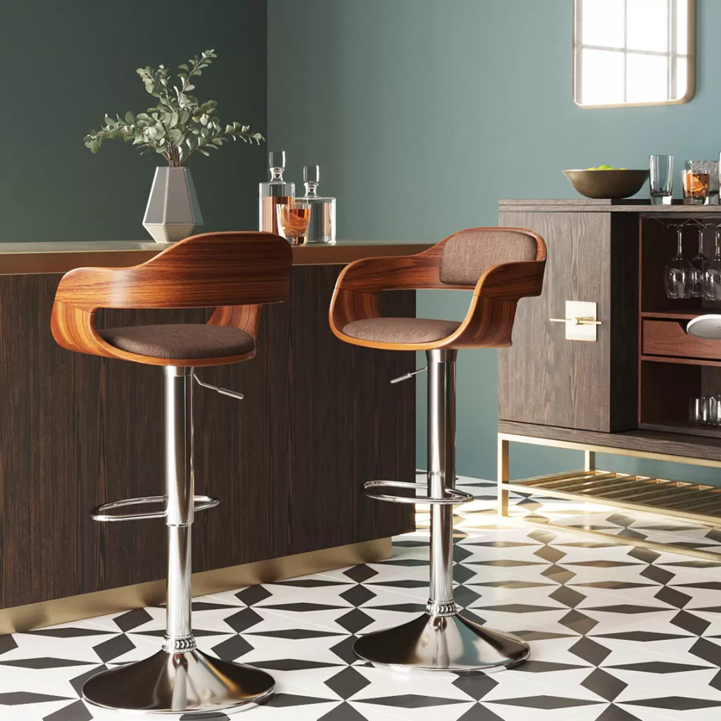 Baarituolit>KARE Design Monaco Schoko Baarituoli