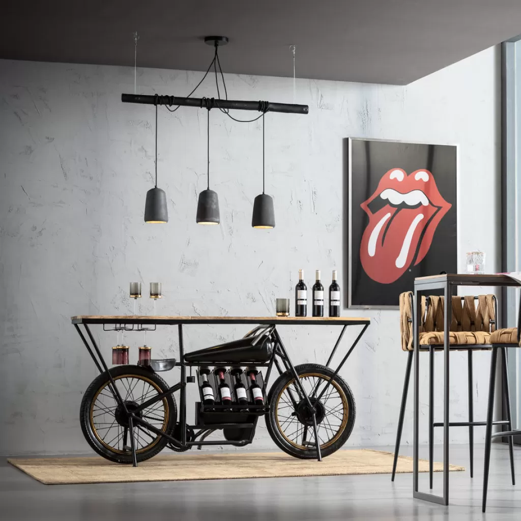 Konsolipöydät Ja Sivupöydät | Baarit>KARE Design Motorbike Black Konsolipöytä, Baaripöytä