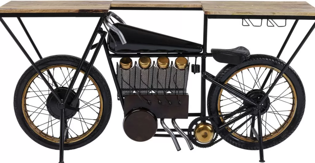 Konsolipöydät Ja Sivupöydät | Baarit>KARE Design Motorbike Black Konsolipöytä, Baaripöytä