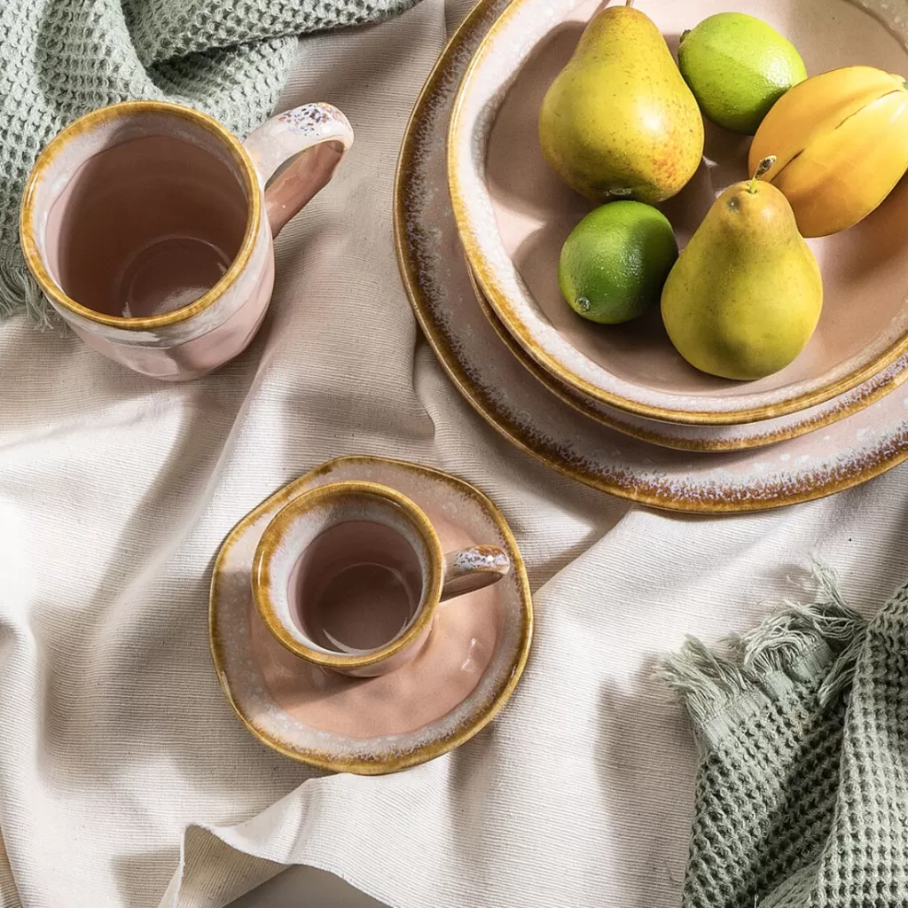 Kupit>KARE Design Nala Espresso Kuppi Ja Lautanen Roosa 2-setti