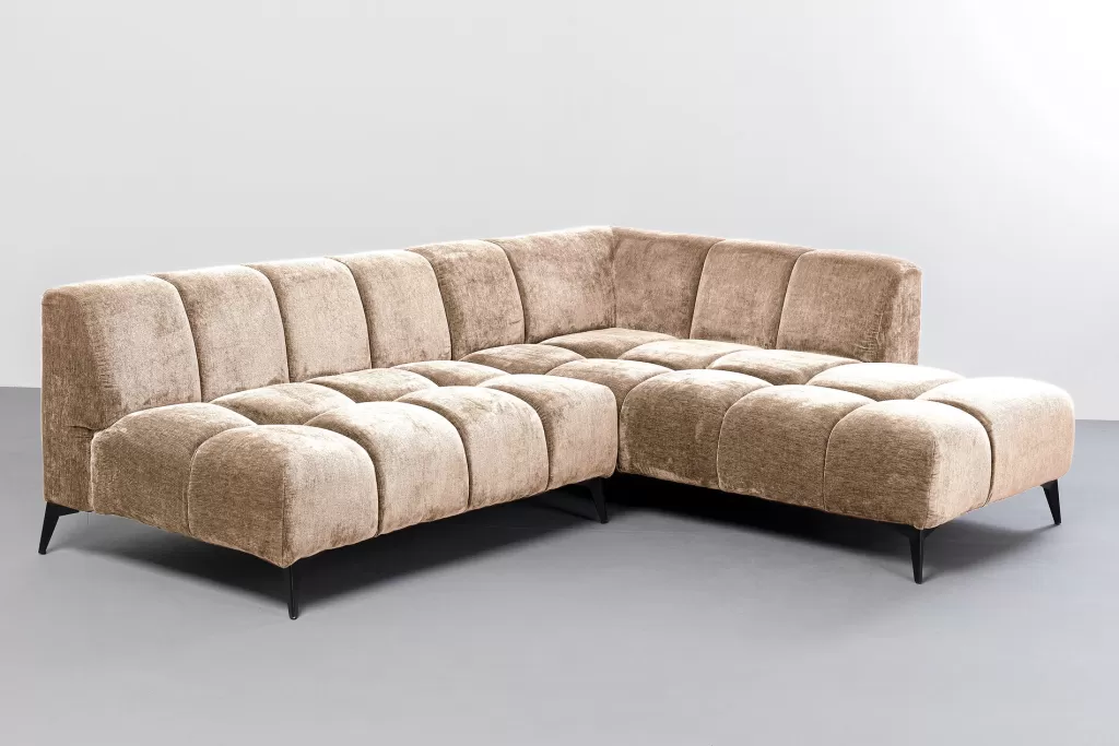 Olohuone | Kulmasohvat>KARE Design Nia Kulmasohva Oikea, Kermanvärinen 250cm