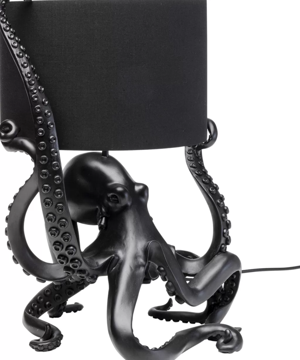 Pöytävalaisimet>KARE Design Octopus Mustekala Pöytävalaisin Musta 47cm