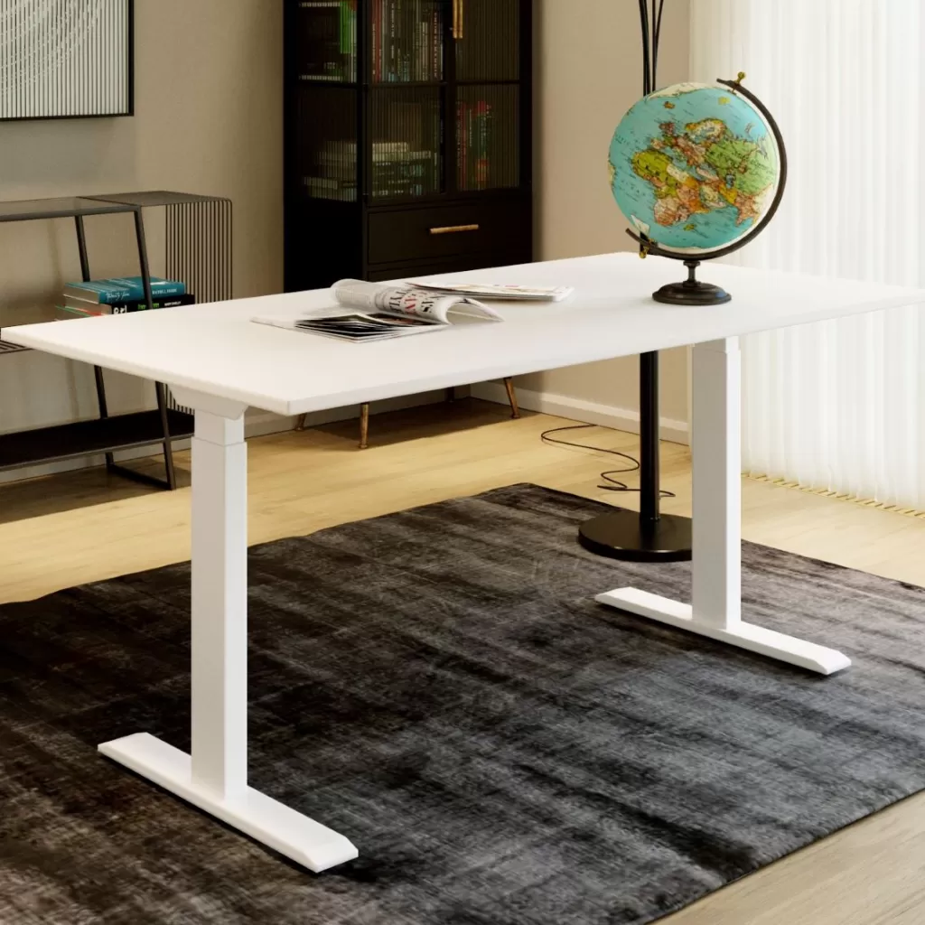 Työpöydät>KARE Design Office Smart White White Toimistopöytä, Työpöytä 140x70cm