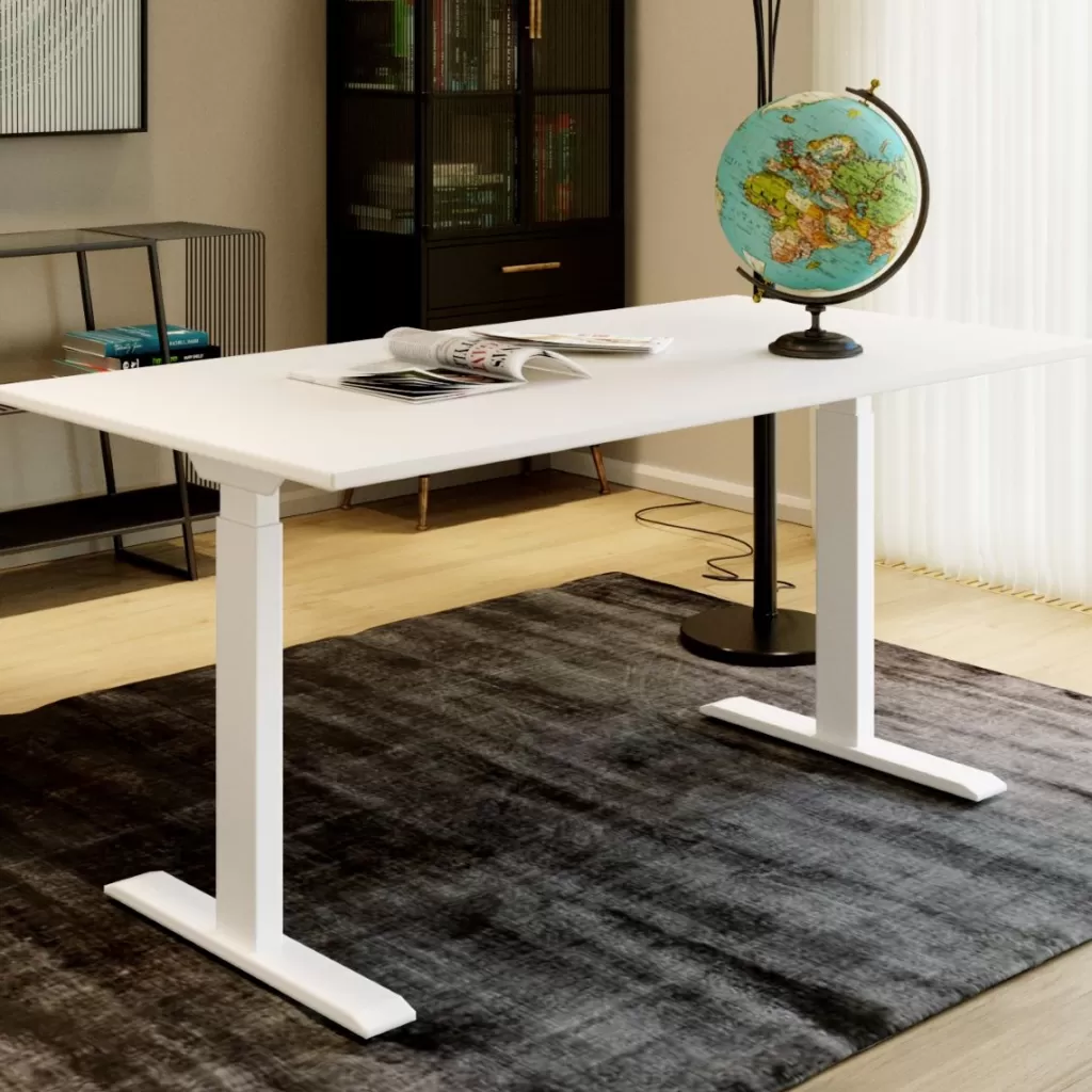 Työpöydät>KARE Design Office White White Toimistopöytä, Työpöytä 160x80cm
