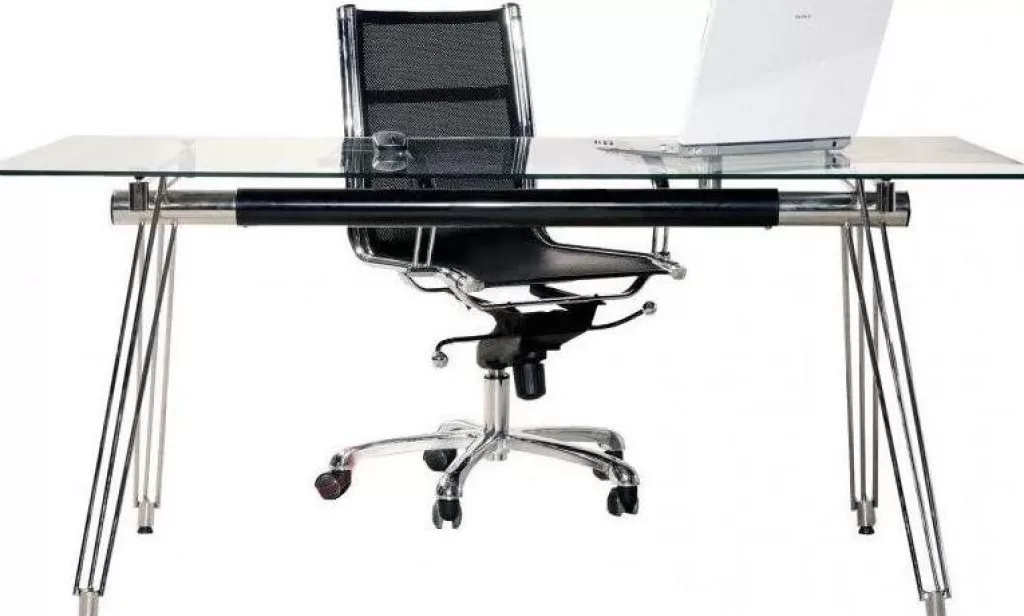 Työpöydät>KARE Design Officia Työpöytä, Toimistopöytä - Temperoitu Lasi, 160x80 Cm