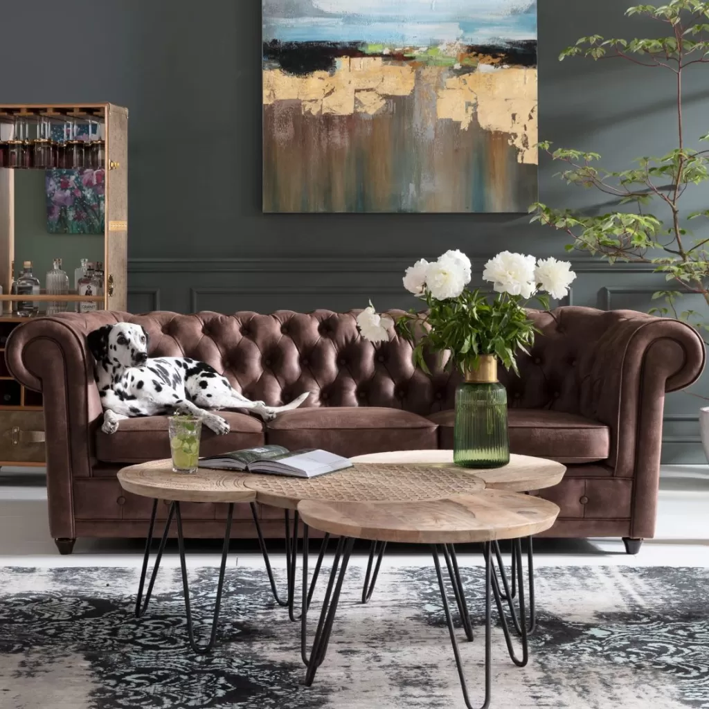 Sohvat>KARE Design Oxford Sohva 3-istuttava Vintage Smart