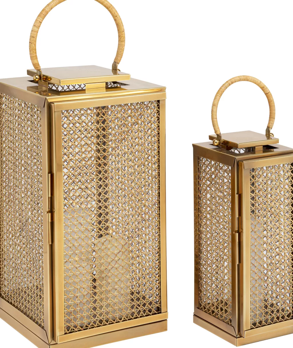 Lyhdyt>KARE Design Palazzo Vita Brass Lyhty, Messinki (2/Setti)