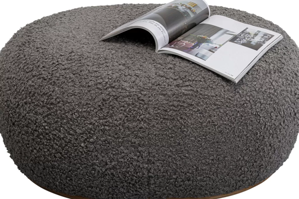 Penkit>KARE Design Pebble Boucle Rahi, Palli Harmaa 81 Cm