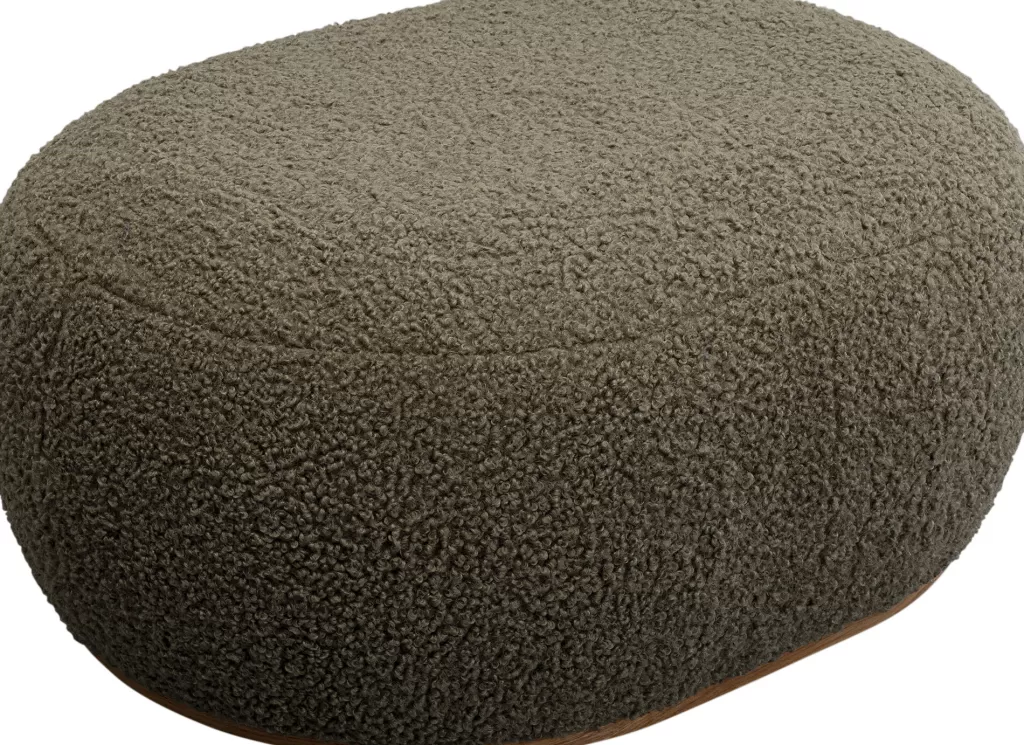 Penkit>KARE Design Pebble Boucle Rahi, Palli Oliivi 81cm