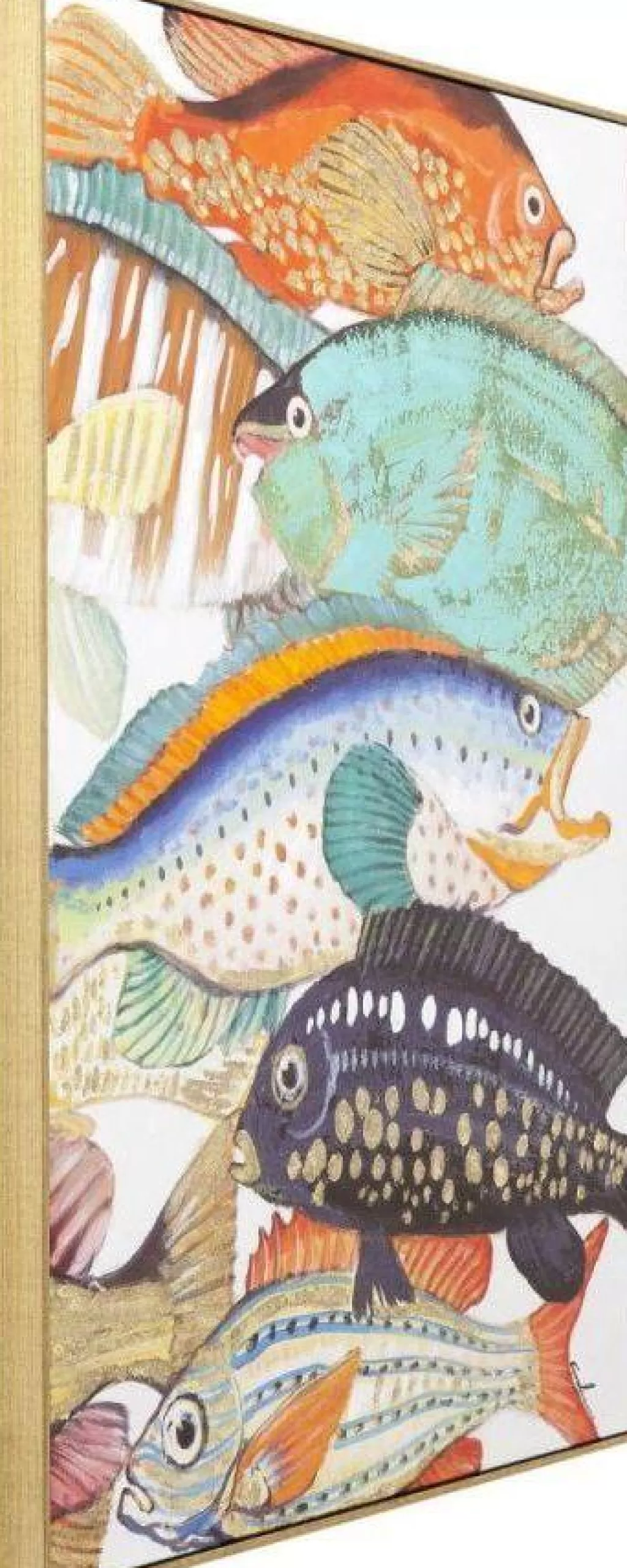 Olohuone>KARE Design Picture Touched Fish Meeting Two Kalat Taulu 75x100cm