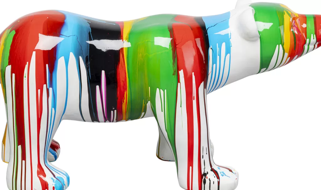 Jalalliset Koriste-Esineet>KARE Design Polar Bear Holi Jääkarhu Koriste-esine Värikäs 46cm