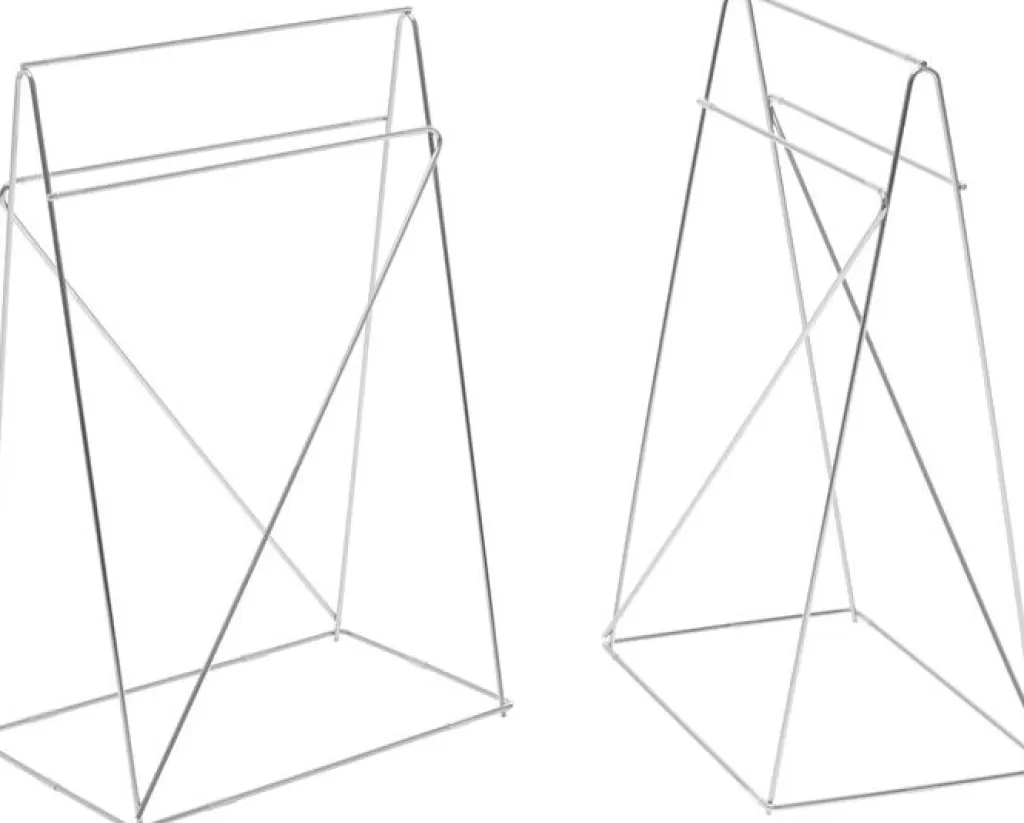 Työpöydät>KARE Design Polar Pöydän Jalat (pari) 31x49cm