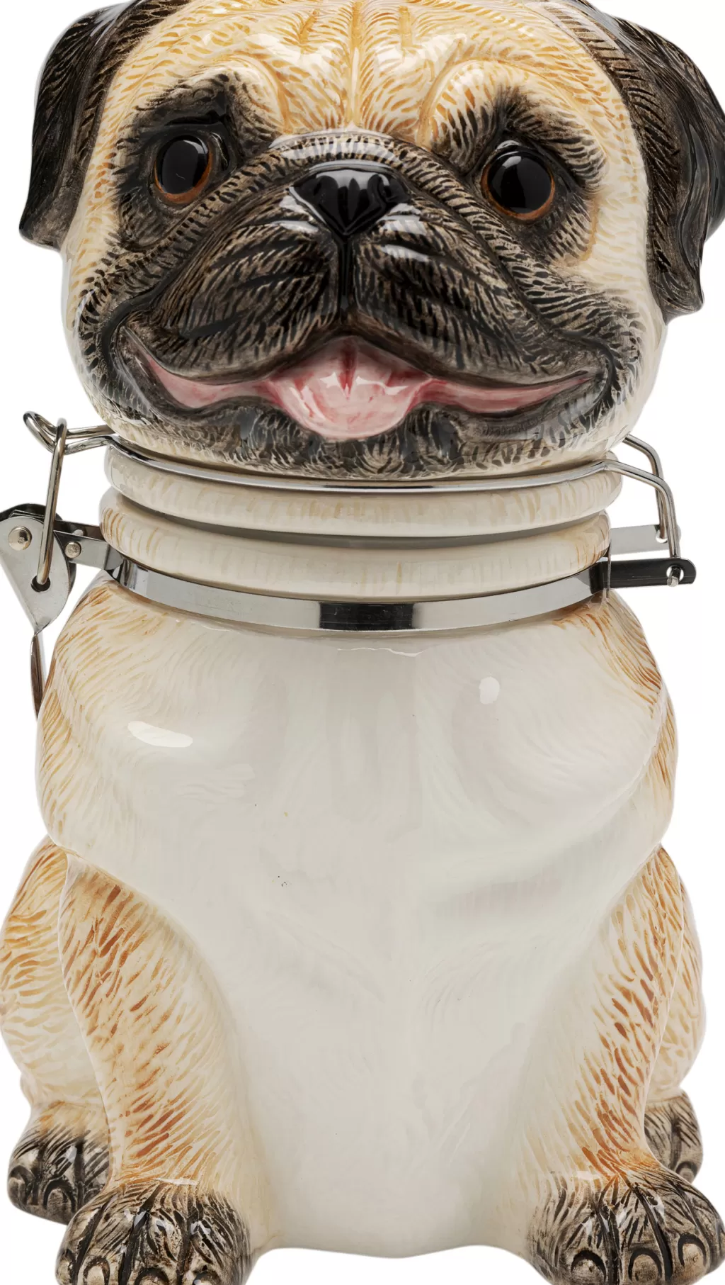 Purkit>KARE Design Pug Mopsi Koristepurkki 18cm