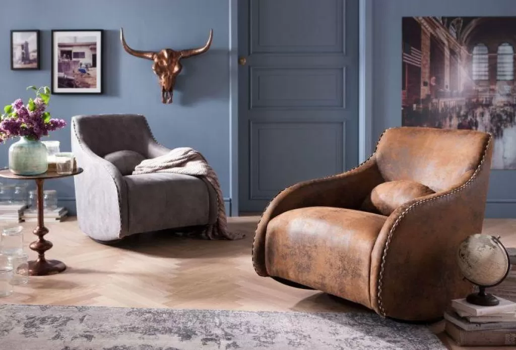 Nojatuolit>KARE Design Ritmo Vintage Smart Keinutuoli