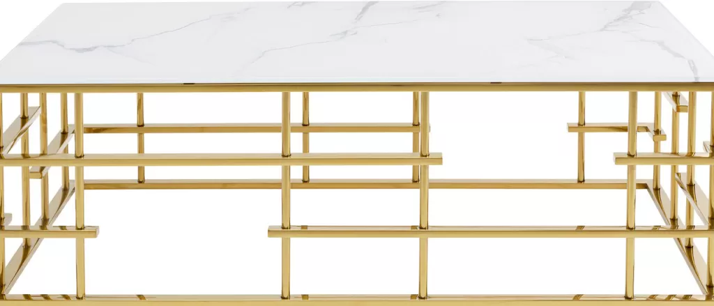 Sohvapöydät>KARE Design Rome Sohvapöytä, Kulta 130x70cm