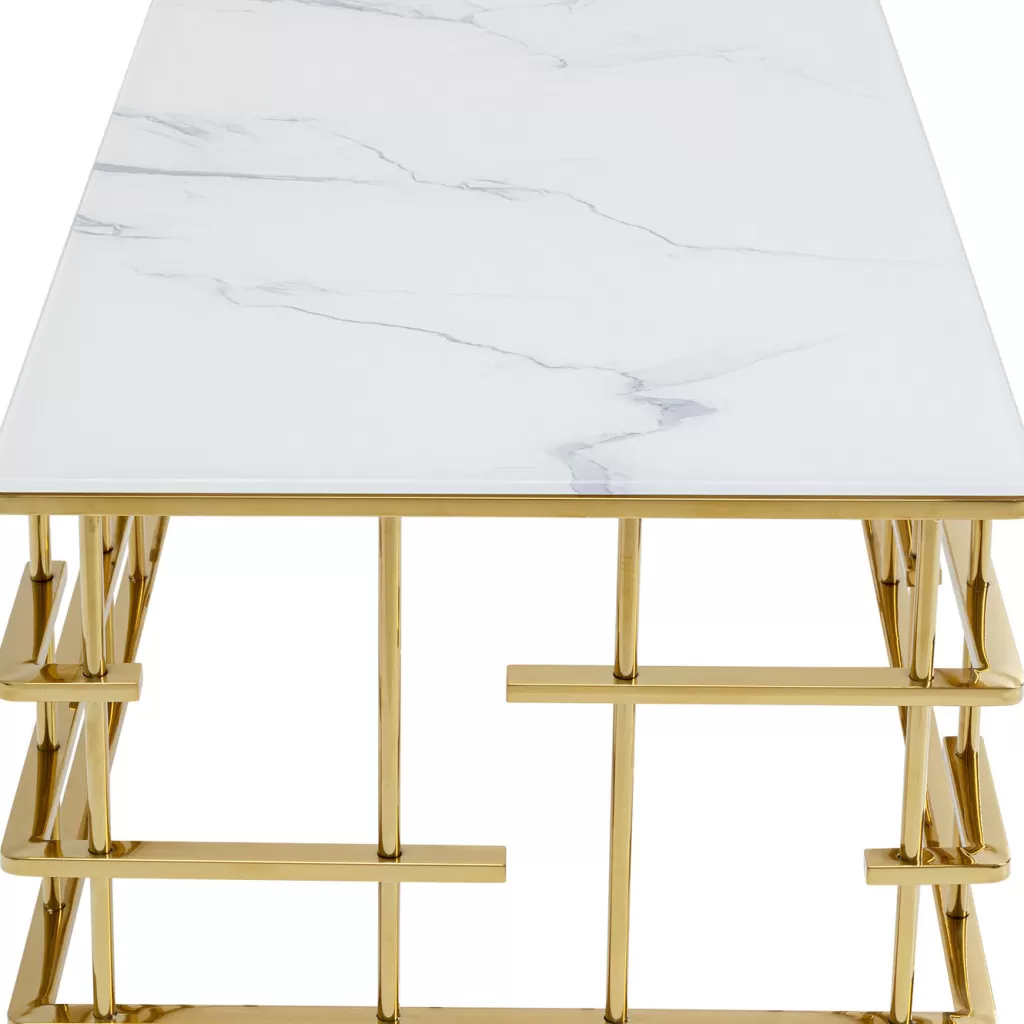 Sohvapöydät>KARE Design Rome Sohvapöytä, Kulta 130x70cm