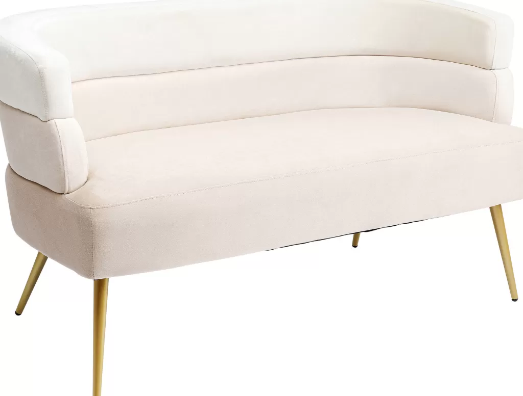 Sohvat | Olohuone>KARE Design Sandwich Sohva 2-istuttava, Kermanvärinen 125cm