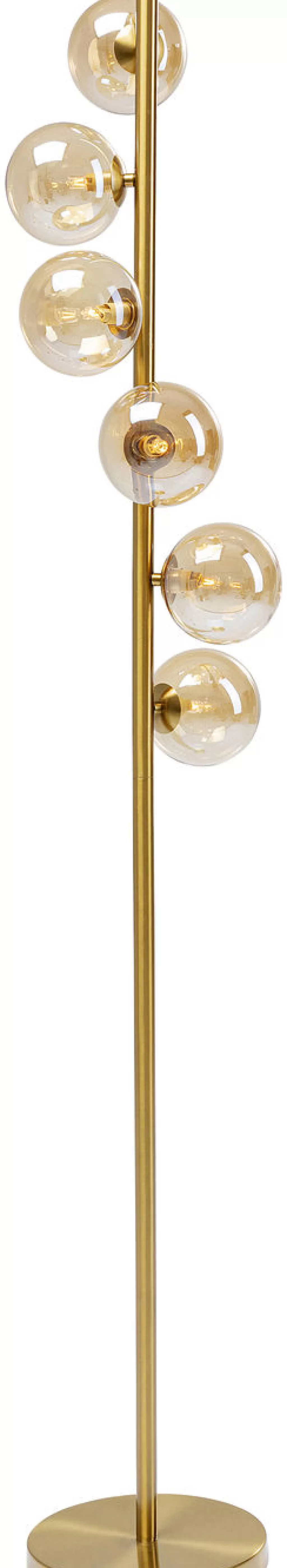 Lattiavalaisimet>KARE Design Scala Balls Lattiavalaisin Messinki 160cm