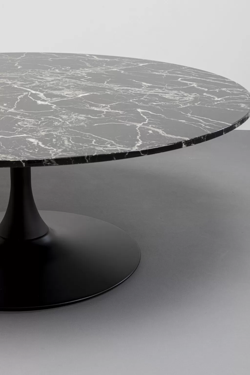 Sohvapöydät>KARE Design Schickeria Marble Sohvapöytä Musta Ø110cm