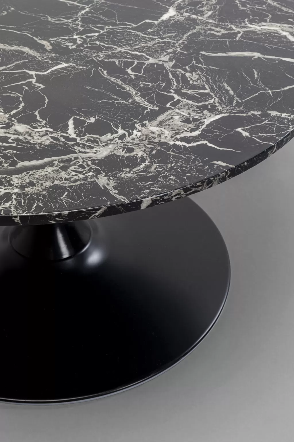 Sohvapöydät>KARE Design Schickeria Marble Sohvapöytä Musta Ø80cm