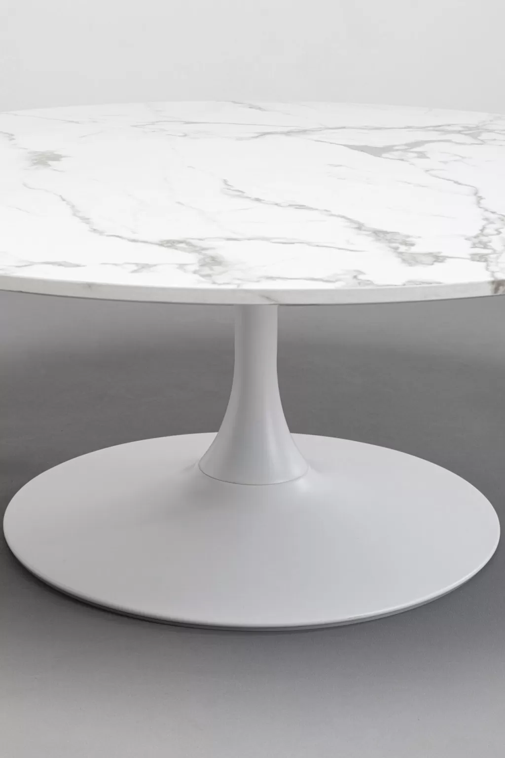 Sohvapöydät>KARE Design Schickeria Marble Sohvapöytä Valkoinen Ø110cm