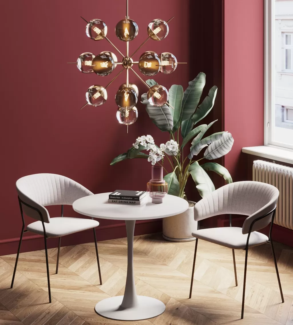 Pöydät>KARE Design Schickeria Pyöreä Pöytä, Valkoinen Ø80