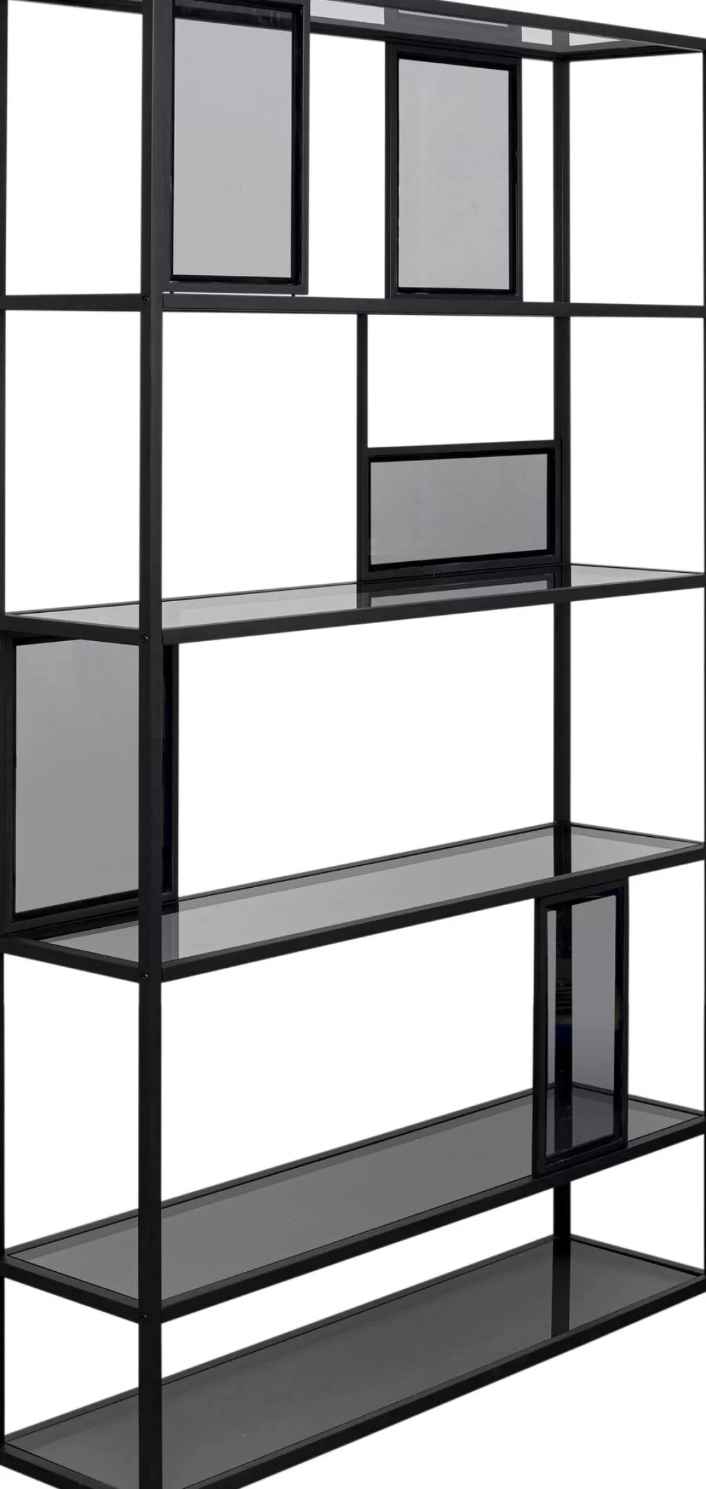 Hyllyt>KARE Design Skyler Smoke Hylly, Kirjahylly 115x195cm