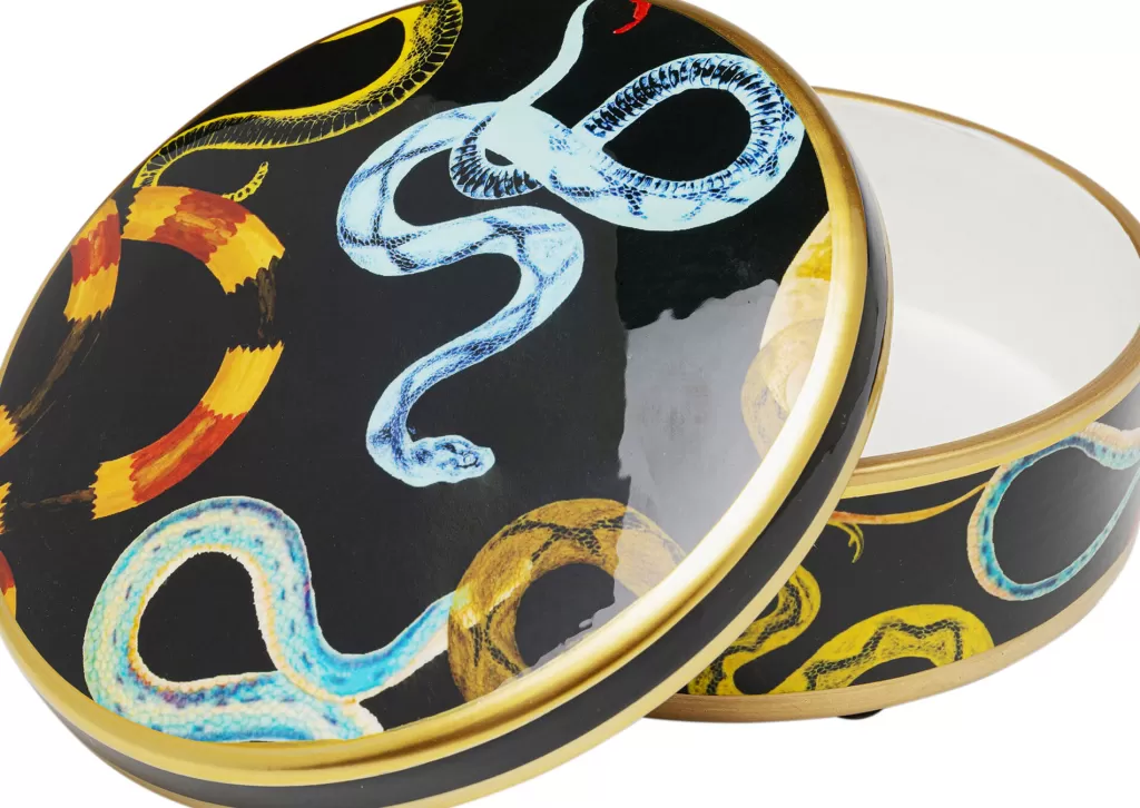 Korurasiat>KARE Design Snake Party Käärmeaiheinen Purkki Ø19cm