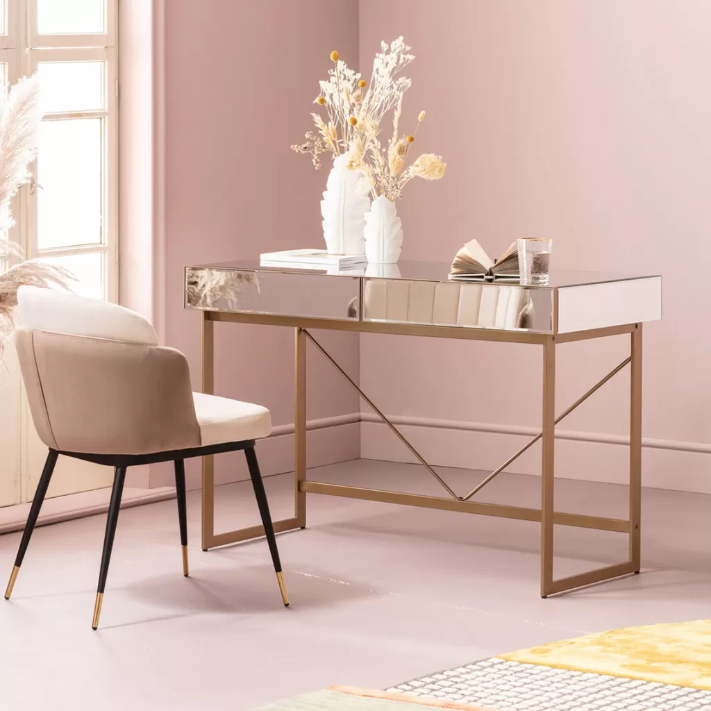 Työpöydät>KARE Design Soran Konsolipöytä, Kulta 120x50cm