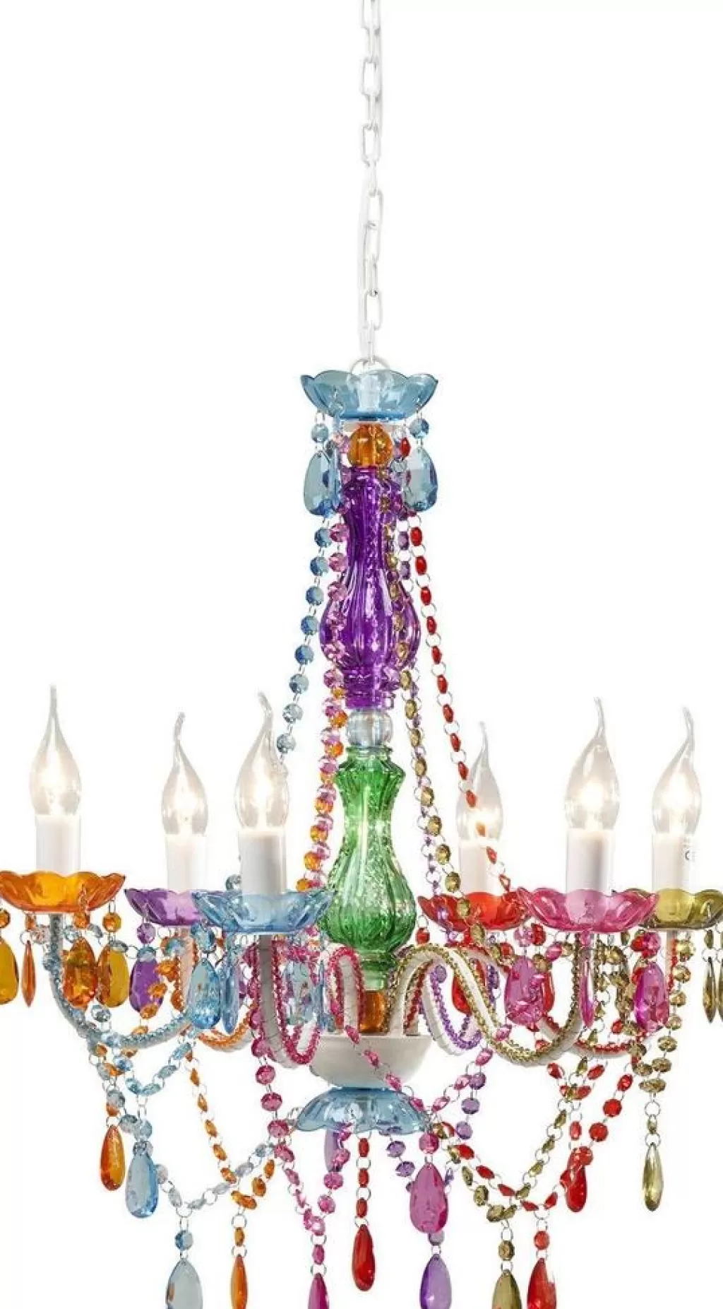 Riippuvalaisimet>KARE Design Starlight Riippuvalaisin, 6-haarainen, Monivärien