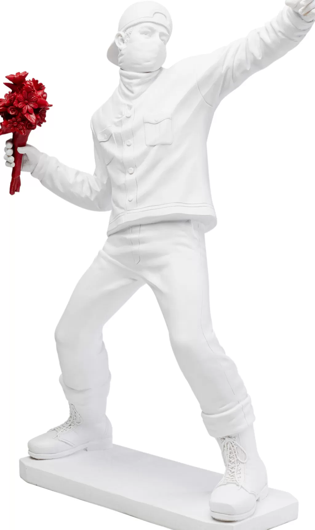 Jalalliset Koriste-Esineet>KARE Design Street Art Bouquet Koriste-esine Valkoinen 67cm