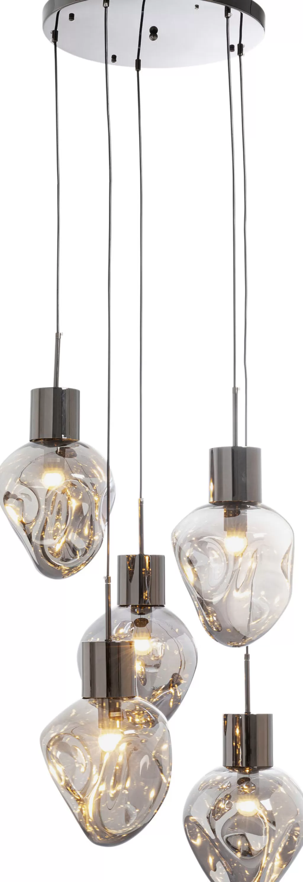 Riippuvalaisimet>KARE Design Supernova Smoky Cinque Riippuvalaisin Ø50cm