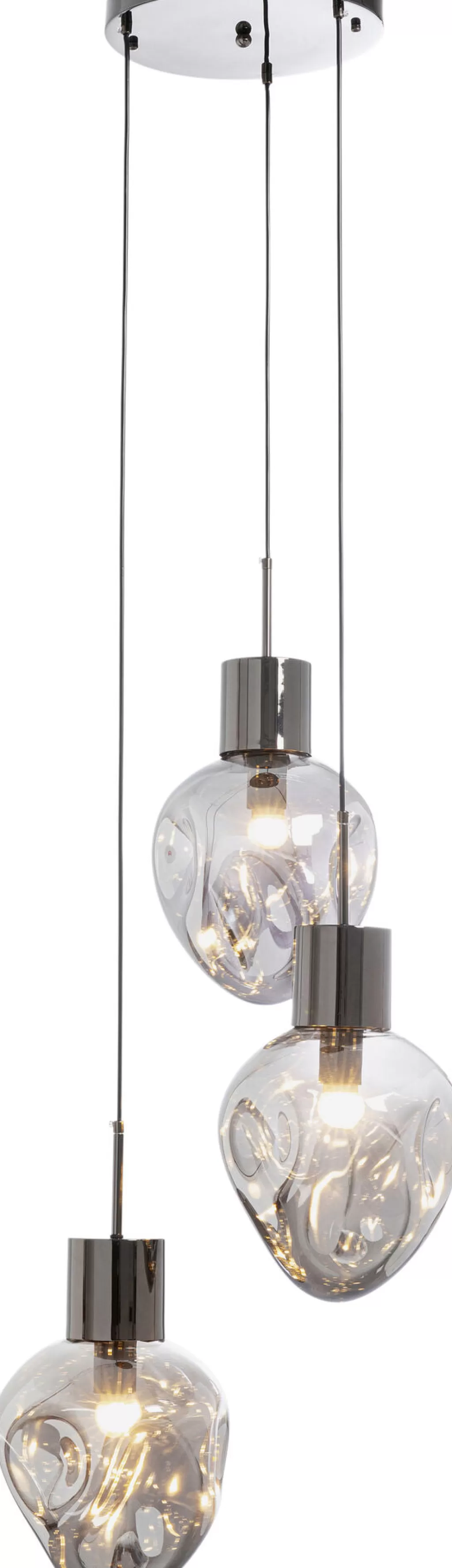 Riippuvalaisimet>KARE Design Supernova Smoky Tre Riippuvalaisin Ø45cm