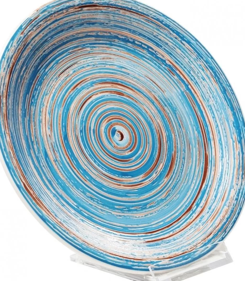 Lautaset>KARE Design Swirl Blue Lautanen, Sininen Ø19cm