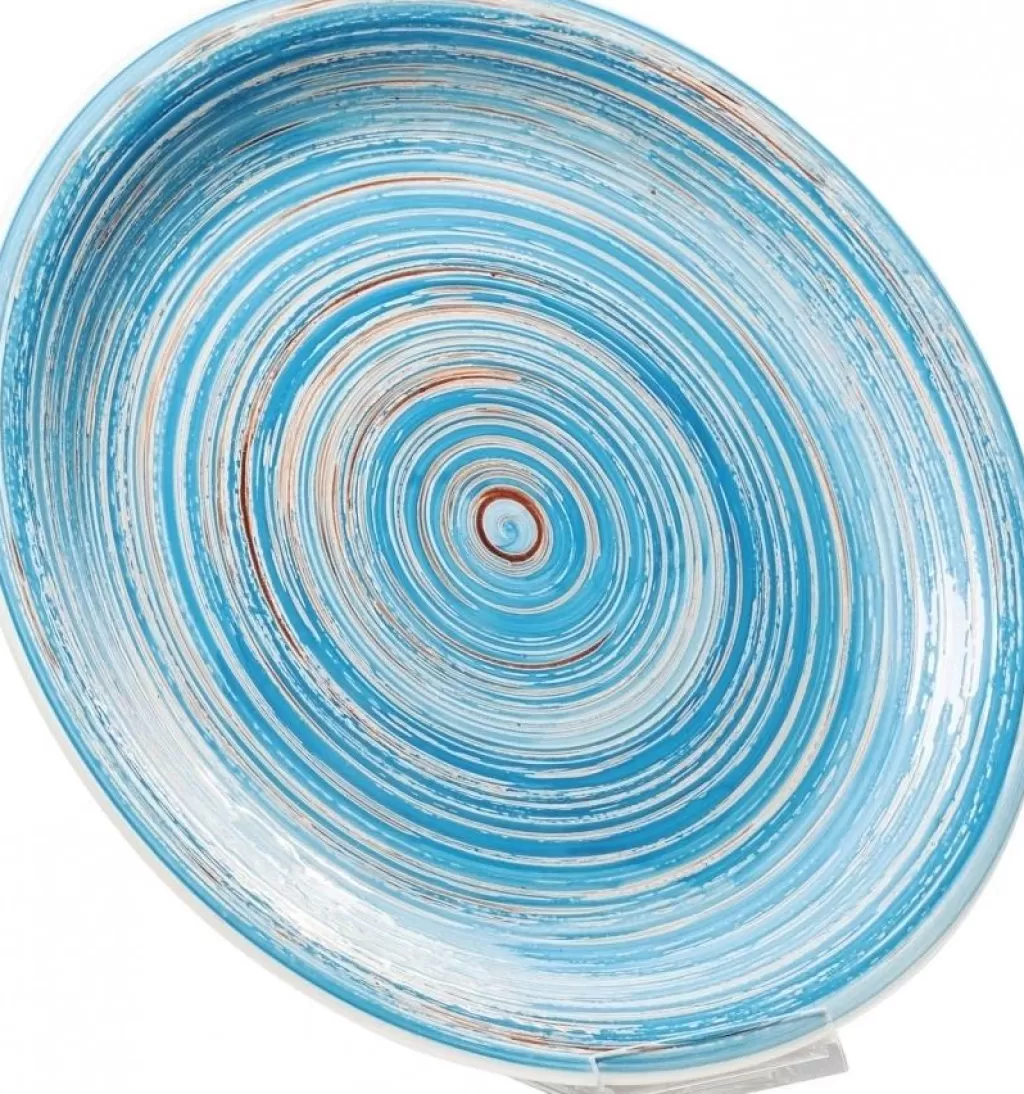 Lautaset>KARE Design Swirl Blue Lautanen, Sininen Ø27cm