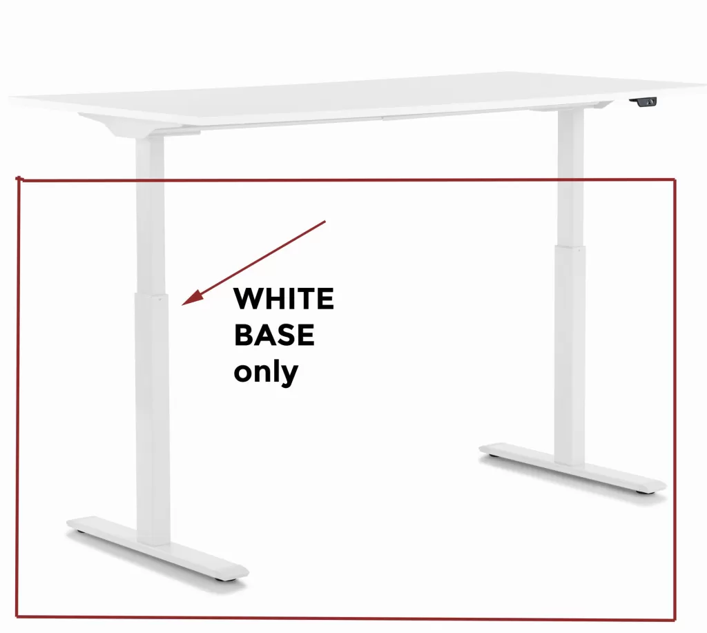 Työpöydät>KARE Design Tavola Office Pöydänjalka Valkoinen Smart