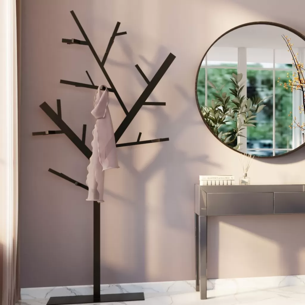 Jalalliset Vaatenaulakot>KARE Design Technical Tree Vaatenaulakko, Musta