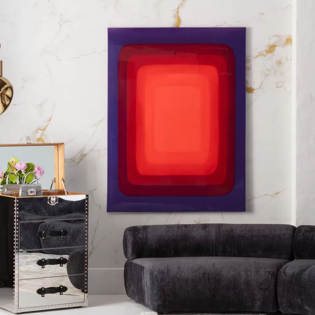 Olohuone>KARE Design Tendency Red Canvas Taulu 120x160cm