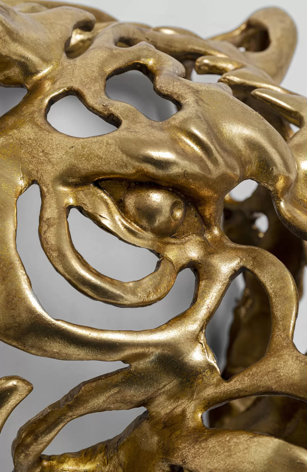 Seinäkoristeet>KARE Design Tiger Tiikeri Seinäkoriste, Kulta