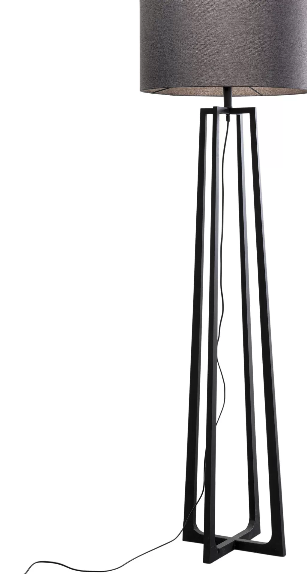 Lattiavalaisimet>KARE Design Timon Lattiavalaisin Musta 160cm