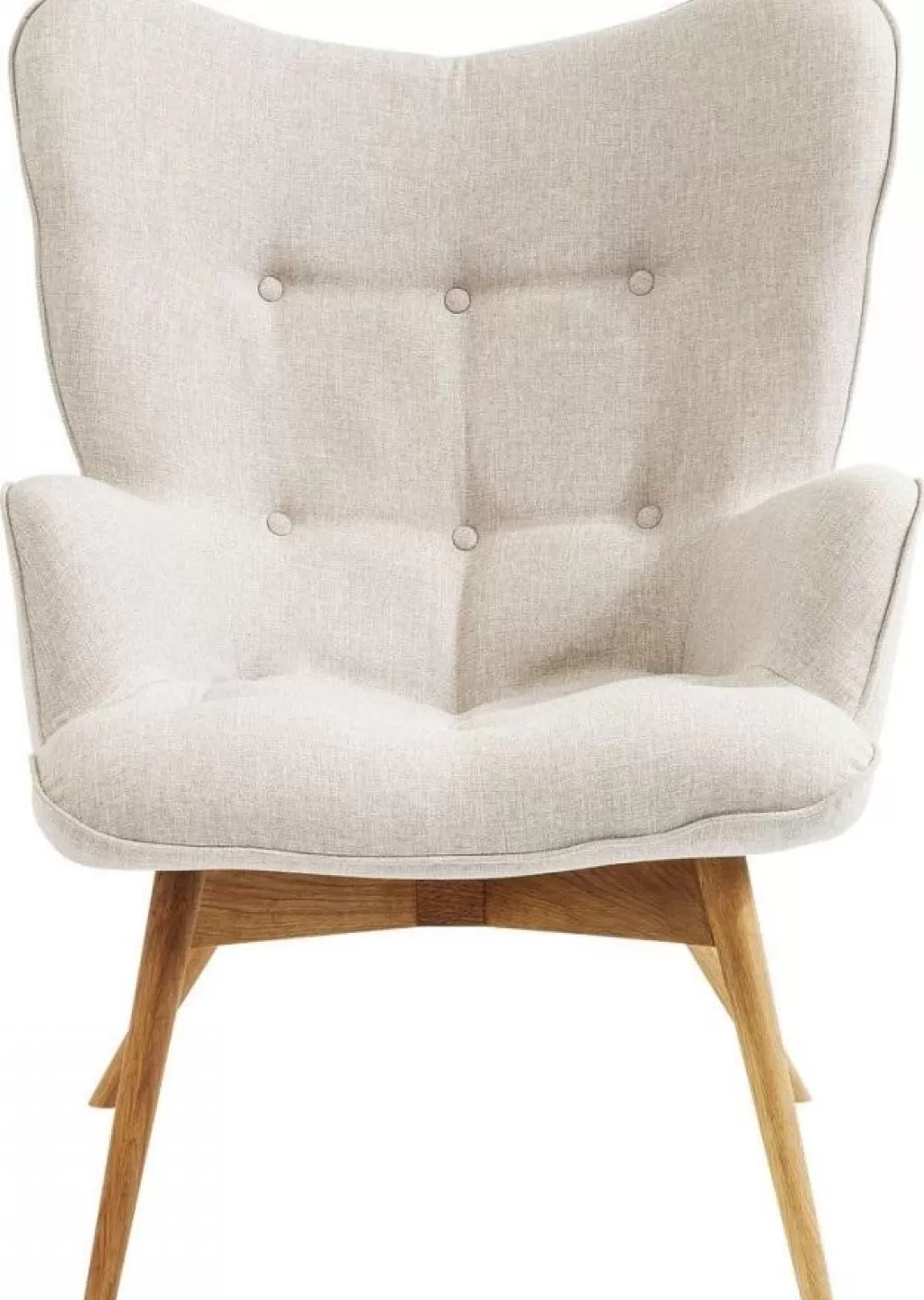 Olohuone | Nojatuolit>KARE Design Vicky Nojatuoli Ecru