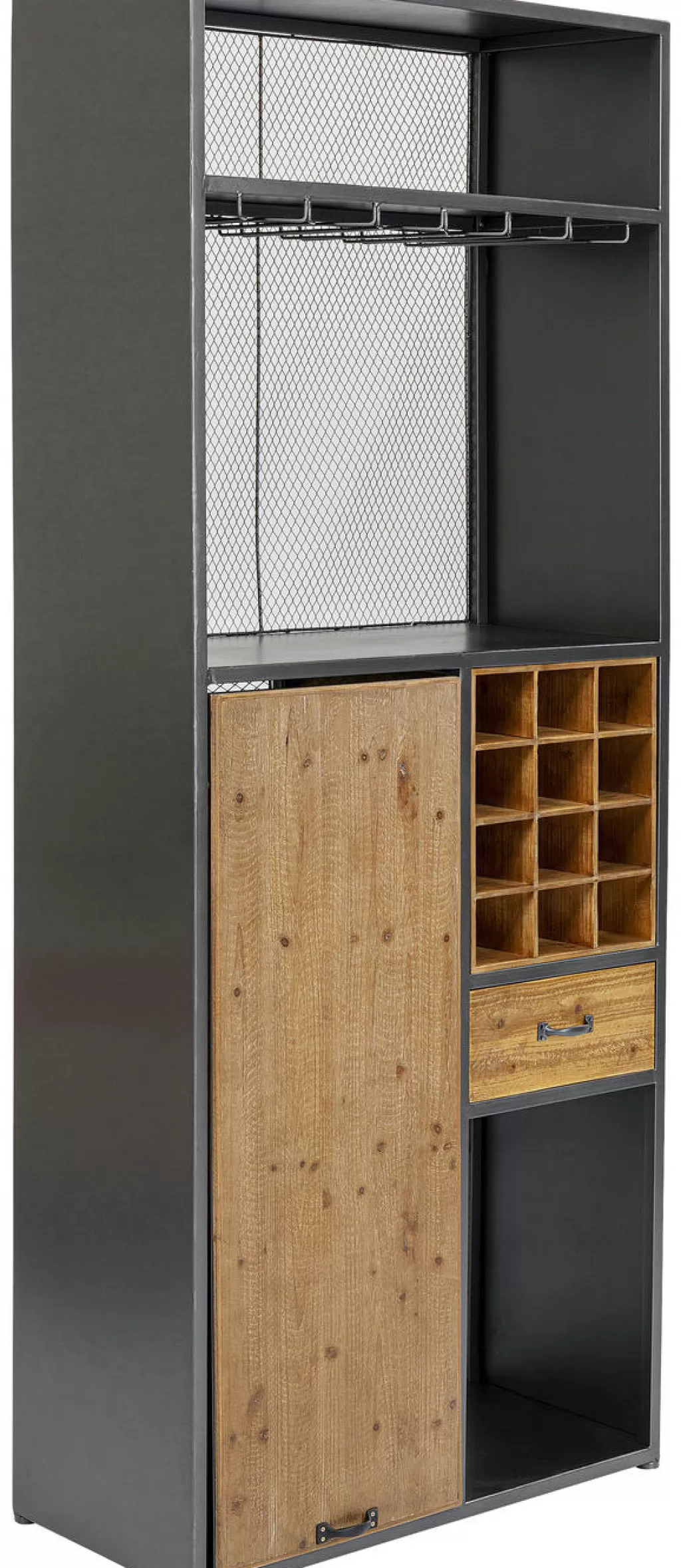 Baarit>KARE Design Vinoteca Baarikaappi Pöytätasolla 80x201cm