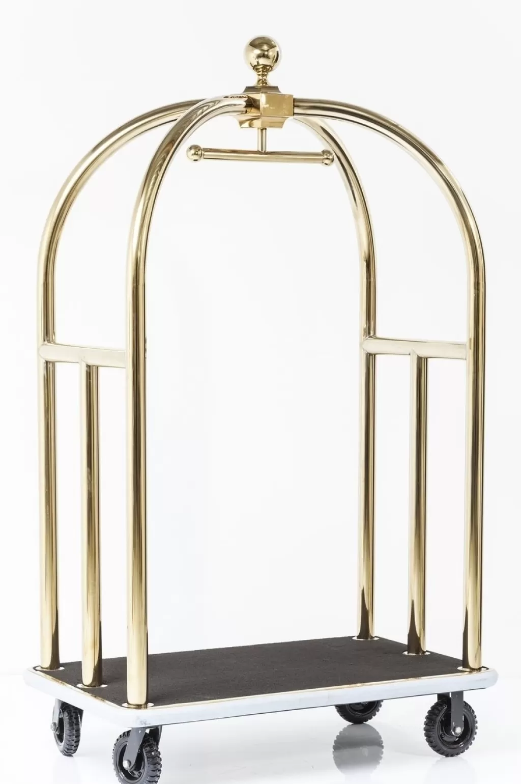 Jalalliset Vaatenaulakot>KARE Design VIP Baggage Trolley Vegas Matkalaukkuvaunu, Kulta