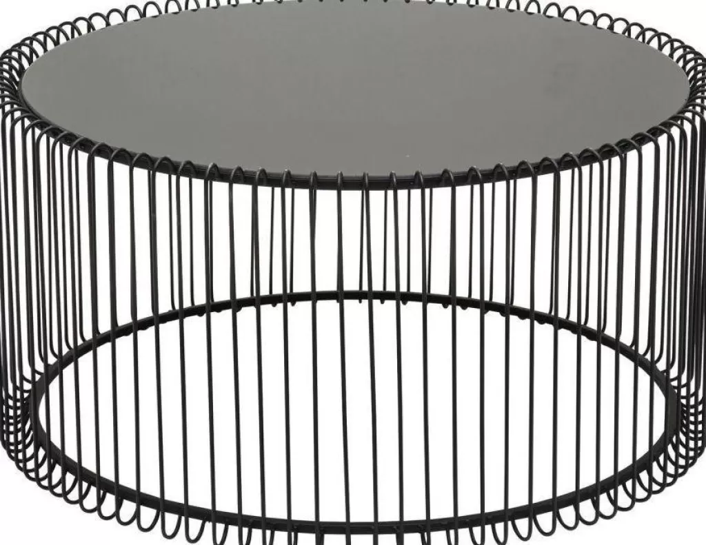 Sohvapöydät | Olohuone>KARE Design Wire Sohvapöytä, Musta (2/Setti)