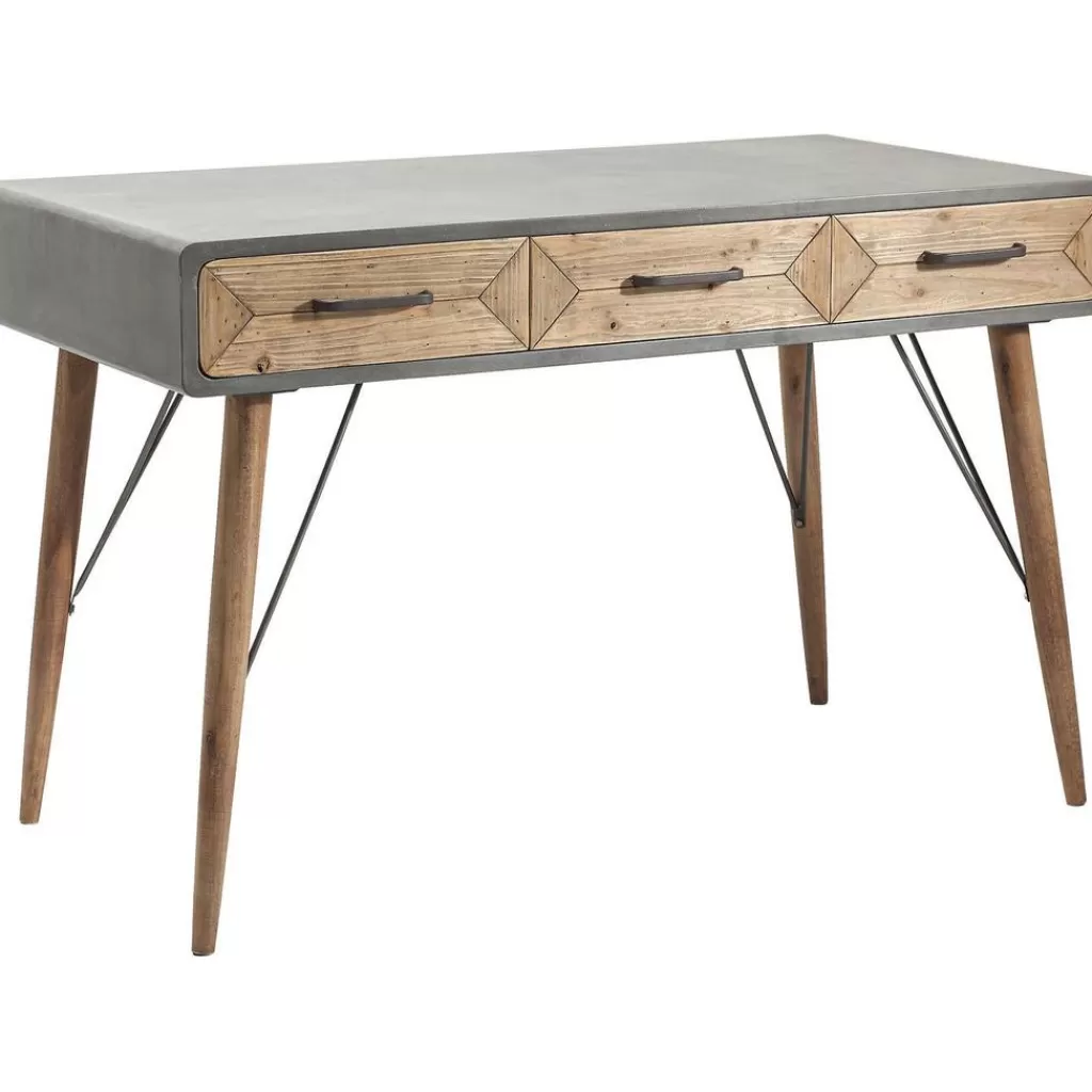 Työpöydät>KARE Design X Factory Työpöytä, 3 Laatikkoa 120x60cm