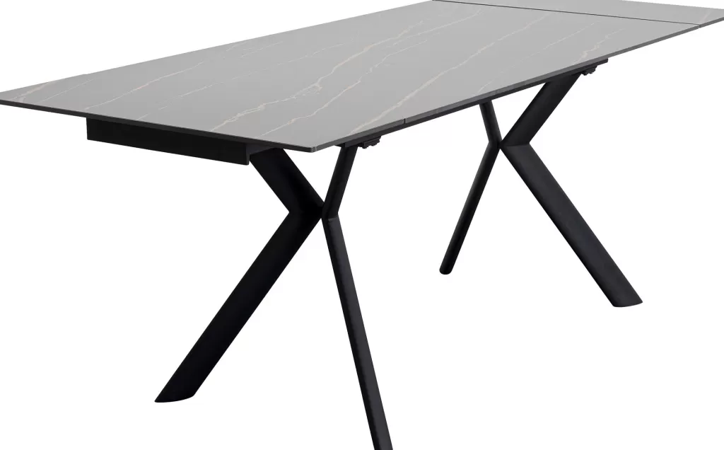 Pöydät>KARE Design Xenia Jatkettava Pöytä Musta 140(+30+30)x80cm