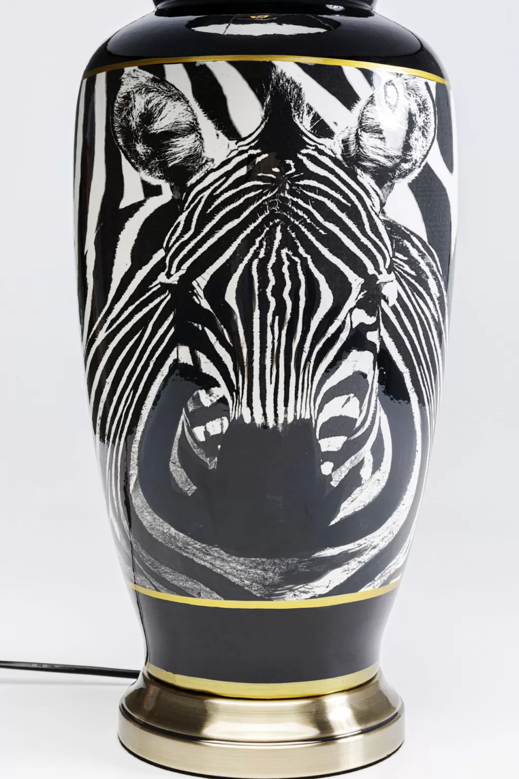Pöytävalaisimet>KARE Design Zebra Face Seepra Pöytävalaisin 71cm